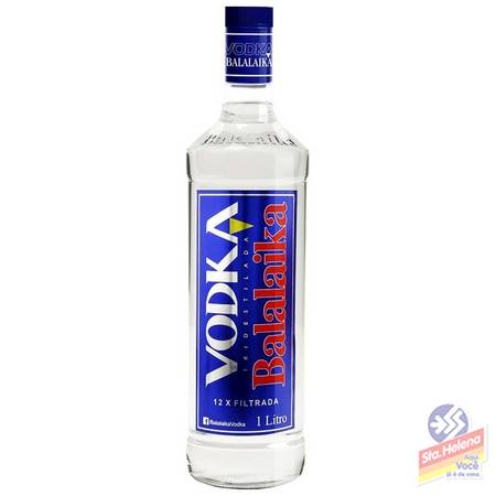 VODKA BALALAIKA TRIDESTILADA GFA 1LITRO