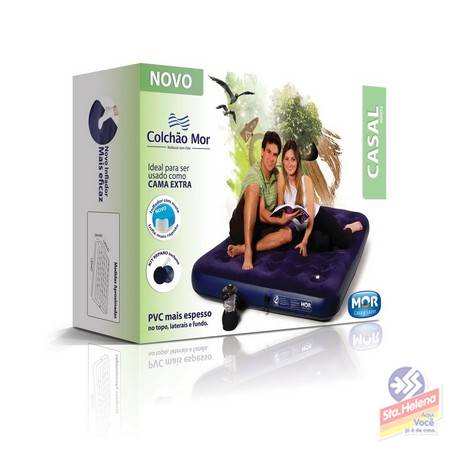 COLCHAO MOR INFLAVEL MULTIUSO CASAL