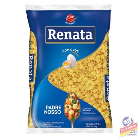 MASSA RENATA C OVOS PADRE NOSSO 500G