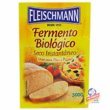 FERMENTO FLEISCHMANN PAES E PIZZAS 500G