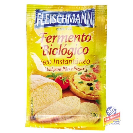 FERMENTO FLEISCHMANN PAES E PIZZAS 10G