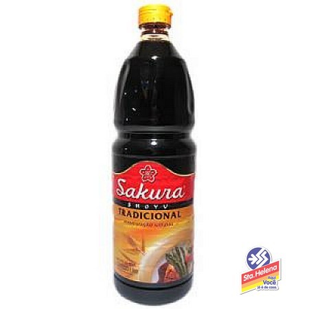 MOLHO SOJA SAKURA TRADICIONAL FCO 1LITRO