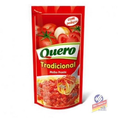 MOLHO PRONTO QUERO TRADICIONAL SACHE340G
