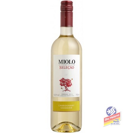 VINHO MIOLO SELECAO CHARDONNAY BCO 750ML