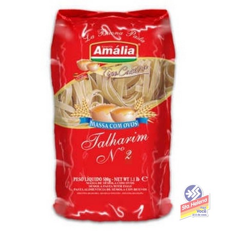 MASSA S AMALIA TALHARIM CASEIRO N 2 500G