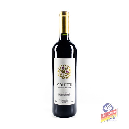 VINHO VIOLETTE TINTO SUAVE 750ML
