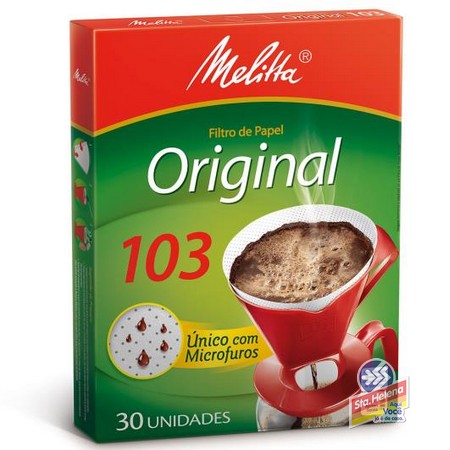 FILTRO PAPEL MELITTA GDE 103 C 30UND