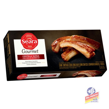 COSTELA SUINA SEARA C MOLHO BARBECUE 1KG