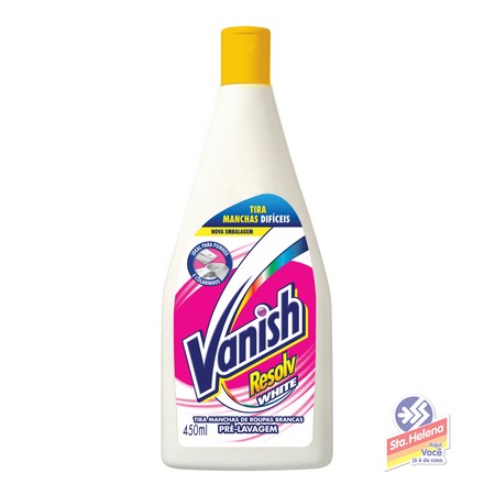 RESOLV VANISH PRE LAVAGEM WHITE 450ML
