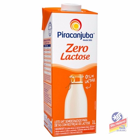 LEITE PIRACANJUBA ZERO LACTOSE 1 LITRO