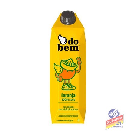 SUCO DO BEM LARANJA INTEG TETRA PAK 1LT