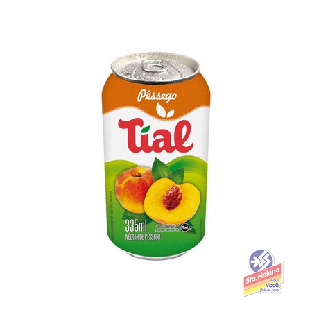 SUCO TIAL TROPICAL PESSEGO LATA 335ML