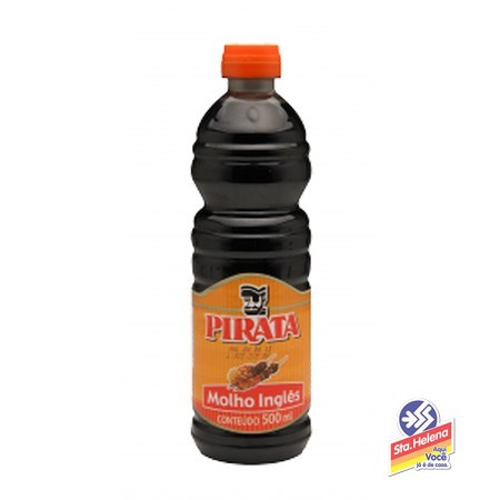 MOLHO INGLES PIRATA VIDRO 500ML