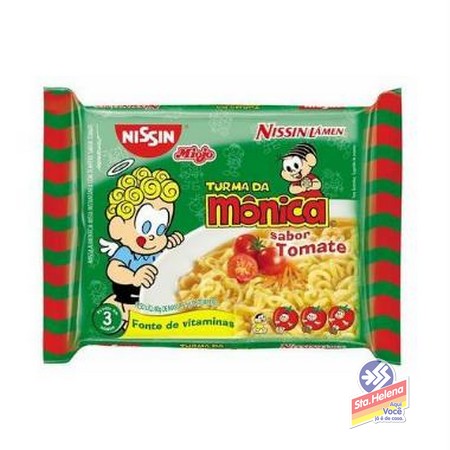 NISSIN LAMEN TURMA MONICA TOMATE 85G