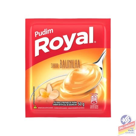 PUDIM ROYAL BAUNILHA ENV 50G