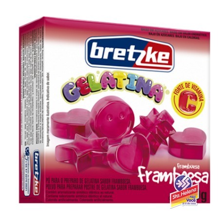 GELATINA BRETZKE FRAMBOESA 30G