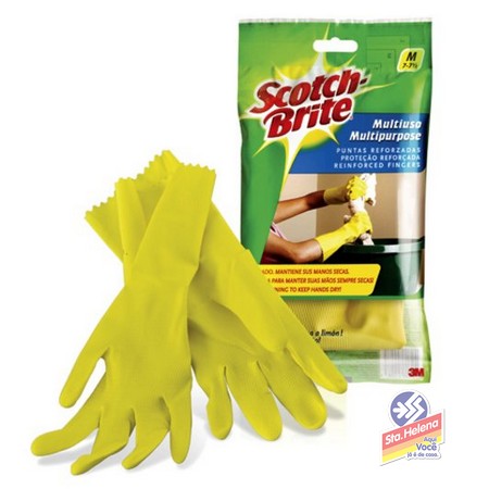 LUVAS SCOTCH BRITE MULTIUSO FORRADA MED