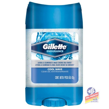 DESOD GILLETTE CLEAR GEL COOL WAVE 82G