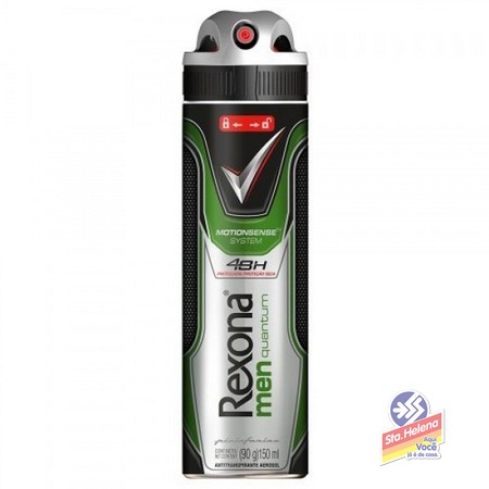 DESOD REXONA QUANTUM MEN AEROSOL 150ML