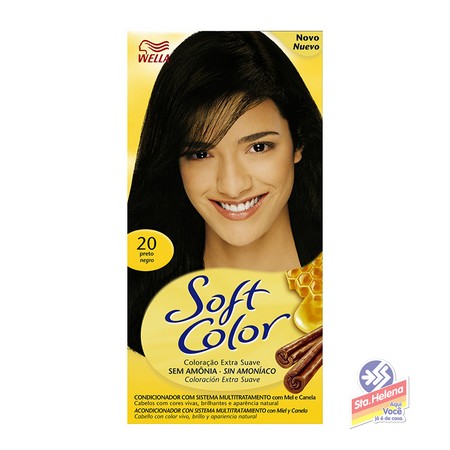 TINT SOFT COLOR PRETO 20