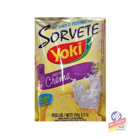 PO P SORVETE YOKI CREME PTE 150G