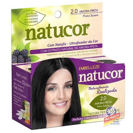 TINT NATUCOR AMORA PRETA 2 0 24G