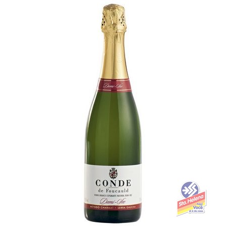 ESPUMANTE CONDE FOUCAULD D SEC BCO 750ML