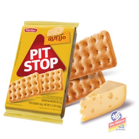 BISC PIT STOP QUEIJO 162G