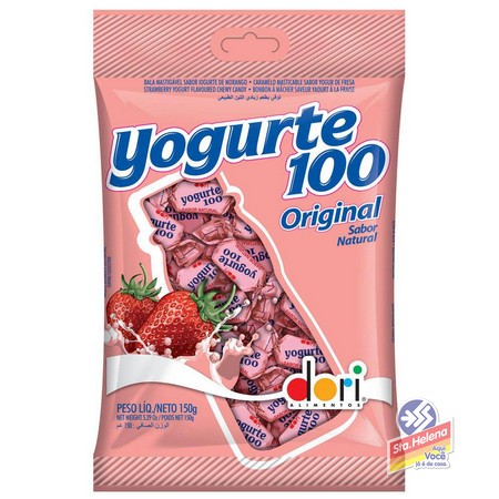 BALA YOGURTE 100 MASTIGAVEIS PTE 150G