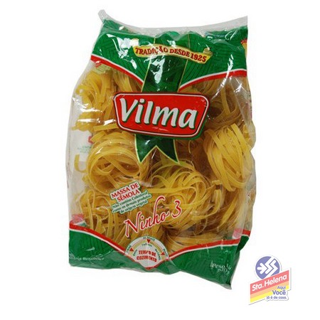 MASSA VILMA OVOS NINHO N3 PTE 500G