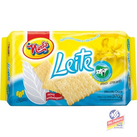 BISC NINFA LEITE PTE 370G