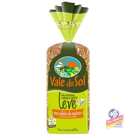 PAO VALE SOL INTEG CEREAIS LEVE 370G