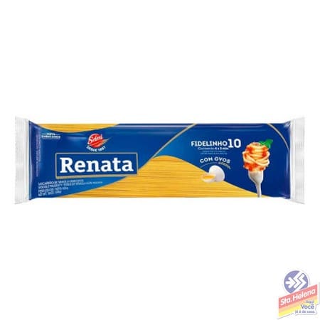 MASSA RENATA C OVOS FIDELINHO N 10 500G