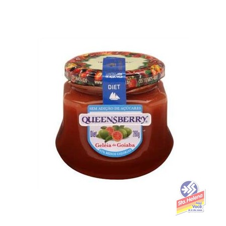 GELEIA QUEENSBERRY DIET GOIABA 280G