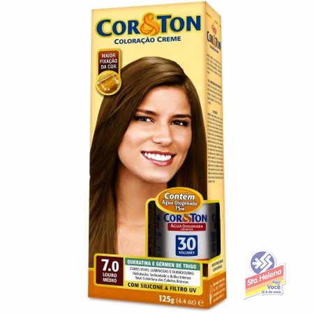TINT COR TON LOURO MEDIO 7.0 125G