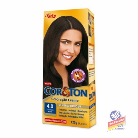 TINT COR TON CASTANHO MEDIO 4.0 125G