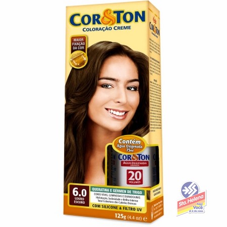 TINT COR TON LOURO ESCURO 6.0 125G