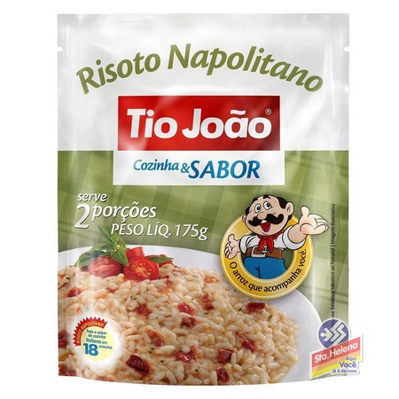 RISOTO TIO JOAO NAPOLITANO PTE 175G