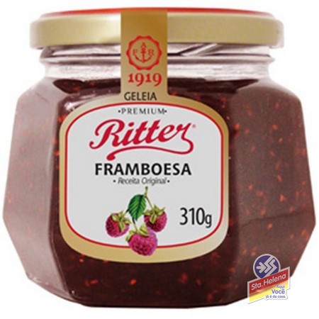 GELEIA RITTER FRAMBOESA VIDRO 310G