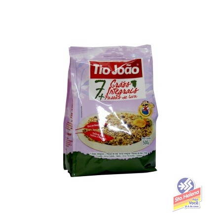 ARROZ TIO JOAO 7 GRAOS INT PASSA UVA500G