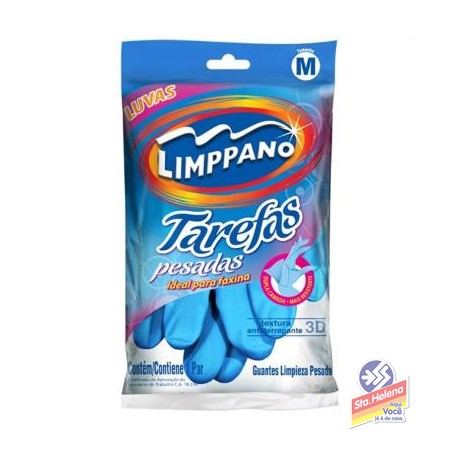 LUVAS LIMPPANO TAREFAS PESADAS TAM MED