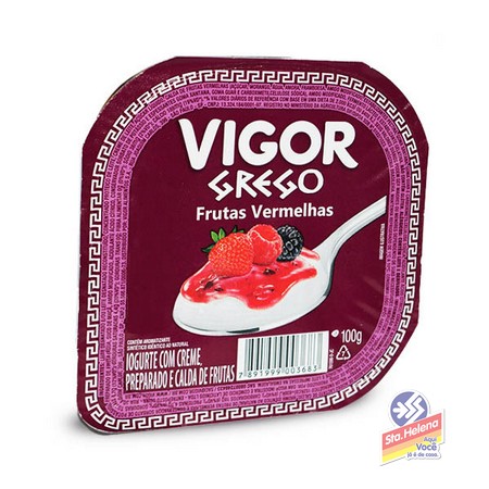 IOG VIGOR GREGO FRUTAS VERMELHAS 100G