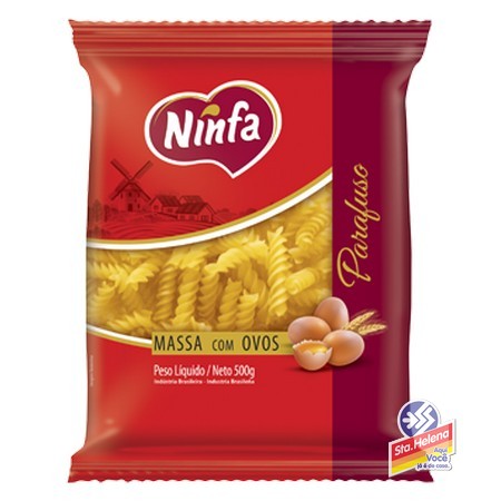 MASSA NINFA OVOS PARAFUSO PTE 500G