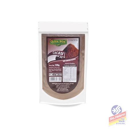 CACAU PO VIVER BEM 150G
