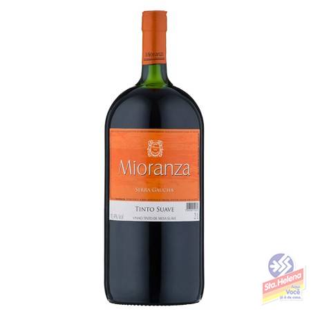 VINHO MIORANZA TINTO SUAVE 2 LITROS