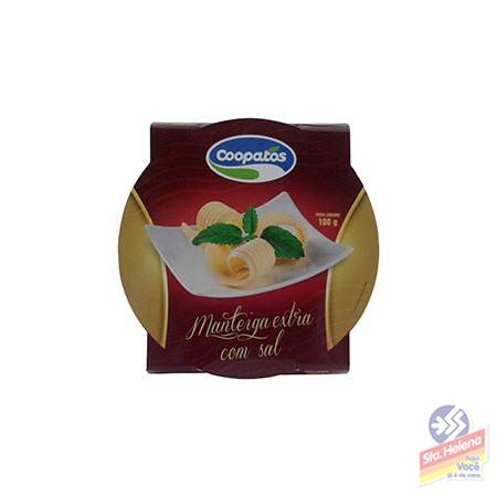 MANTEIGA COOPATOS EXTRA C SAL 100G
