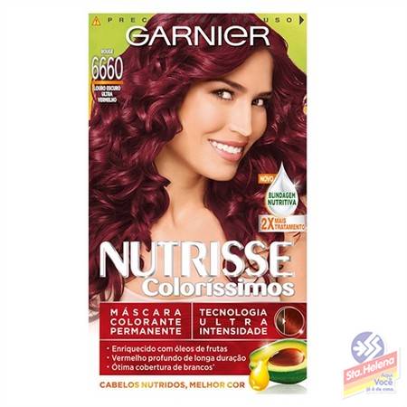 TINT NUTRISSE LOURO ESC ULTRA VERM 6660