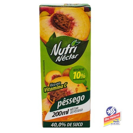 NECTAR NUTRINECTAR PESSEGO 200ML