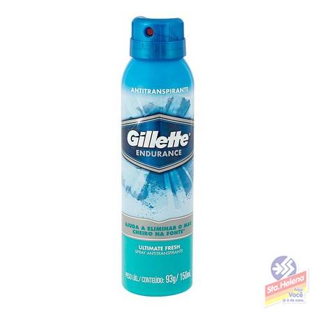 DESOD GILLETTE ULTIM FRESH AER 150ML