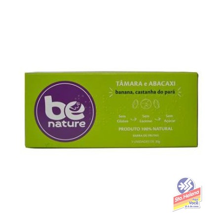 BARRA BE NATURE TAMARA ABAC S GLUTEN 90G